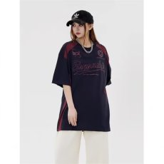 批发oversize美式短袖T恤男女夏季2025新款<b class='q'>宽松</b>体恤半袖<b class='q'>打底衫</b>潮