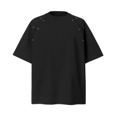 批发美式高街潮牌解构短袖T恤男夏季cleanfit金属星星插肩袖<b class='q'>情侣</b><b class='q'>半袖</b>