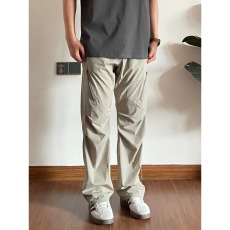 批发美式辣妹工装裤男女新款抽绳褶皱hiphop宽松垂感显瘦降落伞裤潮