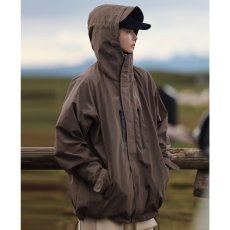 批发美式复古冲锋衣外套男秋冬机能潮牌宽松户外防风防水工装连帽<b class='q'>夹克</b>