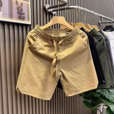 批发2025夏季男士中性风新款百搭休闲短裤青少年时尚潮流宽松沙滩五分