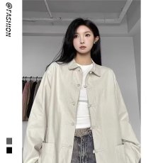 批发新中式国风盘扣衬衫<b class='q'>男</b>春秋款高级感休闲长袖衬衣国潮中山<b class='q'>唐装</b>外套