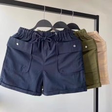 批发大口袋宽松三分裤男夏季潮流性感个性青年工装裤休闲短裤纯色中裤