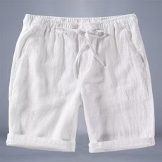 批发纯色简约短裤<b class='q'>男士</b>潮牌2025夏季宽松外穿沙滩休闲潮流运动五分中裤