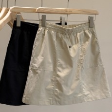 批发闭眼入手的牛<b class='q'>货</b>~纯色工装半身裙女高腰显瘦运动风包臀A字短裙夏季