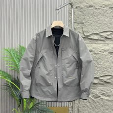 批发2025春秋<b class='q'>新款</b>工装翻领夹克<b class='q'>外套</b>男高品质潮流宽松百搭休闲衬衫上衣