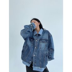 批发2025春秋新款<b class='q'>牛仔</b>外套女大码宽松显瘦<b class='q'>牛仔</b>衣<b class='q'>上衣</b><b class='q'>牛仔</b>褂百搭秋装潮