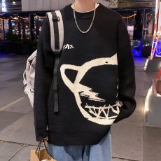 批发秋冬季男士雪尼尔加厚内搭毛衣青年打底针织衫韩版潮流个性上衣