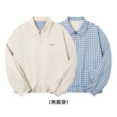 批发日系翻领斜纹刺绣棒球服夹克衫男士高级感秋<b class='q'>冬</b>季宽松拉链褂子外套