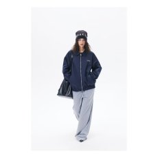批发美式双面穿格纹翻领<b class='q'>夹克</b>男女百搭秋季设计感复古工装<b class='q'>外套</b>情侣