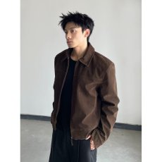 批发2025春秋季新款宽松美式复古潮牌街头机车<b class='q'>夹克</b>外套硬汉工装皮衣男