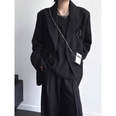 批发时尚潮流气质ins百搭新款慵懒文艺<b class='q'>西装外套</b>简约原宿日系流行