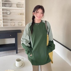 批发美式街头重磅洗水做旧拼接撞色刺绣logo复古高街宽松<b class='q'>嘻哈</b>短袖<b class='q'>T</b><b class='q'>恤</b>
