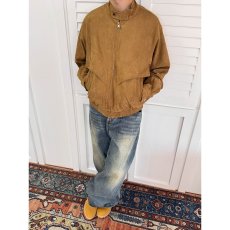 批发春秋韩版时髦复古系扣立领麂皮绒<b class='q'>夹克</b><b class='q'>男士</b>宽松短款<b class='q'>外套</b>潮