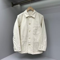 批发美式休闲牛仔翻领夹克男女款春秋情侣宽松简约纯色外套潮