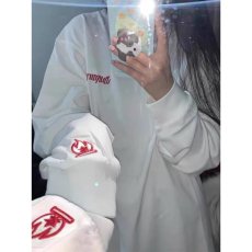 批发ins潮流流行时尚百搭新款<b class='q'>原宿</b><b class='q'>简约</b>长袖<b class='q'>T</b>文艺慵懒气质日系