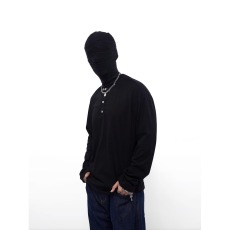 批发日系<b class='q'>原宿</b><b class='q'>长袖</b>Tins文艺时尚新款百搭潮流流行简约慵懒气质