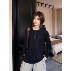 批发时尚新款百搭流行文艺ins潮流<b class='q'>原宿</b><b class='q'>长袖</b><b class='q'>T</b>气质日系简约慵懒