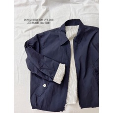 批发百搭基础款长袖条纹<b class='q'>衬衫</b><b class='q'>情侣</b><b class='q'>款</b>春秋季日系复古休闲男<b class='q'>衬衫</b>外套