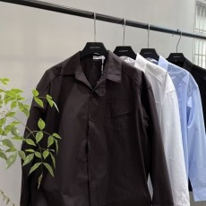 批发复古法式通勤宽松休闲长袖<b class='q'>衬衫</b><b class='q'>男装</b>2025秋季新款小个子<b class='q'>衬衣</b>流行