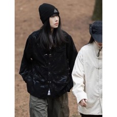 批发国潮新中式蝴蝶盘扣长袖<b class='q'>衬衫</b>男秋季复古小众<b class='q'>衬衣</b>古装唐装外套衣服