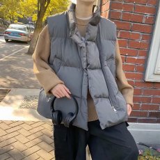 批发羽绒棉马甲<b class='q'>男</b>士秋冬季潮牌大码保暖马夹坎肩<b class='q'>背心</b>外套2025新款潮流