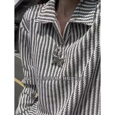 批发<b class='q'>原宿</b><b class='q'>潮流</b>简约文艺ins新款时尚小香风千鸟格长袖衫气质日系百搭