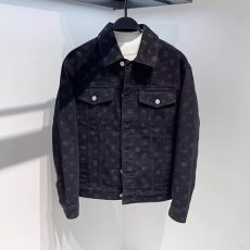 批发提花烫钻满天星<b class='q'>牛仔外</b><b class='q'>套男</b>士潮牌宽松休闲男装春秋新款工装夹克男