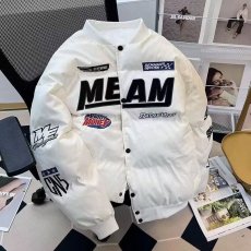 批发美式炸街赛车服外套男街头潮牌宽松痞帅机车服情侣<b class='q'>皮衣</b>夹克