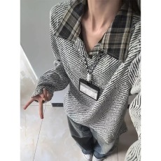 批发重磅Polo领百搭复古长袖<b class='q'>卫衣</b><b class='q'>男士</b>早秋vintage打底衫设计感慵懒风