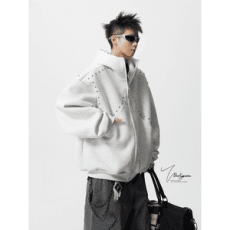 流行新款运动服女宽松2025春季跑步健身连帽开衫卫衣潮流外套潮流