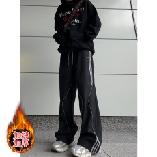 批发冲锋裤男款秋冬加绒美式高街伞兵工<b class='q'>装裤</b>子户外防风防水徒步登山裤