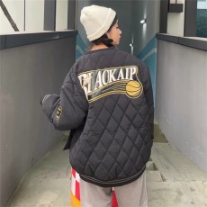 批发美式街头刺绣棉衣<b class='q'>外套</b>男冬季夹克棒球服复古潮牌短款加厚面包棉服