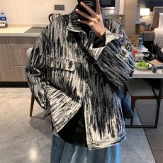 批发水洗牛仔外套男秋冬潮牌ins港风炸街工装夹克秋季痞帅高级感上衣