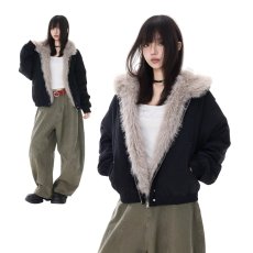 批发美式cleanfit毛领座山雕夹克棉服男冬季加厚短款工装<b class='q'>外套</b>