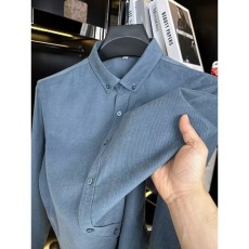 批发美式百搭长袖衬衫日系港风宽松衬衣<b class='q'>男</b>款春秋潮流百搭<b class='q'>休闲</b><b class='q'>外套</b>新款