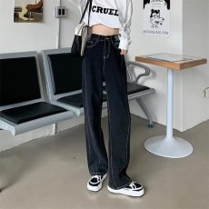 批发百搭时尚ins慵懒文艺气质流行新款潮流原宿<b class='q'>牛仔裤</b>日系简约