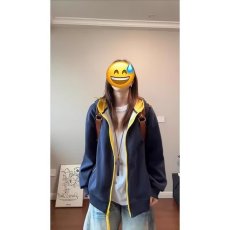 批发新款文艺流行原宿时尚气质ins简约慵懒日系百搭开衫卫衣潮流