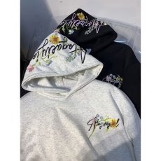 批发刺绣卫衣连帽男新款潮牌美式休闲白色重磅情侣帽衫上衣女