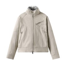 批发2025美式座山雕毛领加绒加厚棉服夹克男女冬季cleanfit工装外套