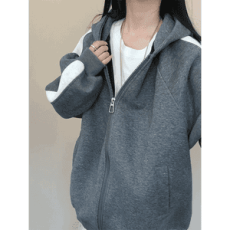 批发拉链开衫卫衣男女秋冬款美式潮牌重磅连帽休闲上衣服夹克<b class='q'>外套</b>