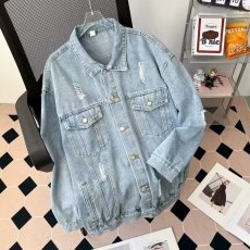 批发春秋<b class='q'>牛仔</b>外套女2025新款韩版港风宽松夹克潮休闲小个子上衣