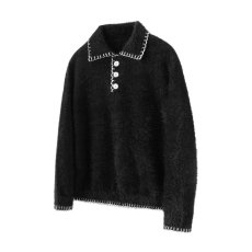 批发领t恤刺绣2025夏新款<b class='q'>男童</b>针织polo<b class='q'>衫</b>女童<b class='q'>长袖</b>上衣气质新款ins慵懒