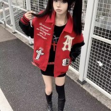 批发美式棒球服外套男春<b class='q'>夏</b>季2025新款大码日系宽松潮流痞帅高级感夹克