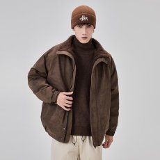 批发加绒加厚派克棉服女冬季新款时尚休闲百搭<b class='q'>妈妈</b>保暖棉衣棉袄短外套