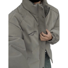 批发<b class='q'>男士</b>棉服男款冬季男生外套男秋冬款加厚面包服棉袄皮棉衣男款