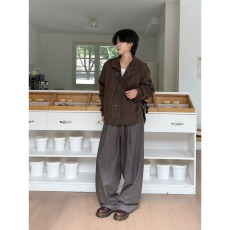 批发2025春秋直筒阔腿裤<b class='q'>西裤</b><b class='q'>男</b>女高腰宽松显瘦小个子垂感阔腿拖地裤子