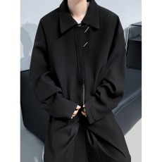 批发美式飞行员夹克<b class='q'>男</b>生痞帅外套小众高级感<b class='q'>西装</b>外套