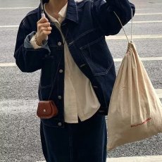 批发<b class='q'>牛仔</b>薄款<b class='q'>外套女</b>2025春秋大码胖mm宽松百搭工装夹克长袖上衣ins潮