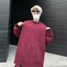 批发大码宽松慵懒风仿水貂绒毛衣2025秋冬新款<b class='q'>中长款</b>打底针织衫加厚